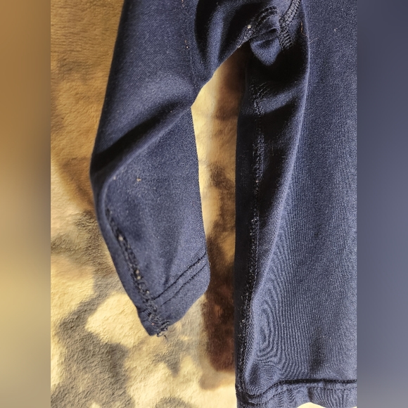 Patagonia 6-12m Infant Baby Long Sleeve Tees Shirt Navy Blue $28 - Picture 3 of 4